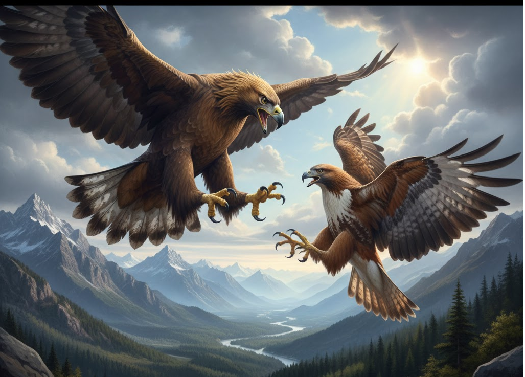 hawk vs eagle