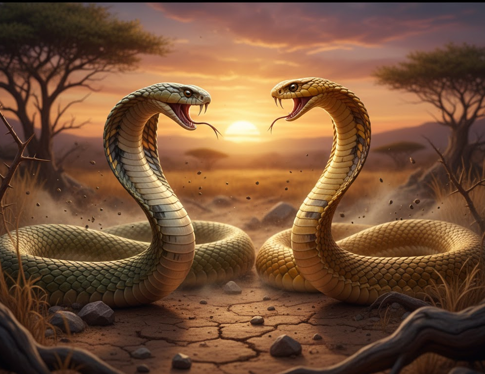 king cobra vs cape cobra